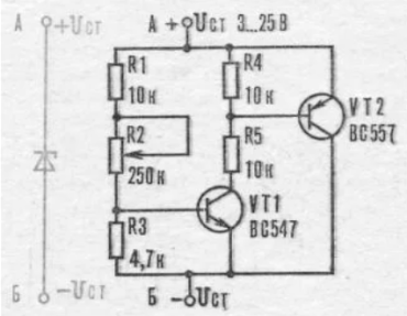 analog stabilitrona